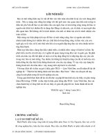 thiết kế mạng lưới thoát nước mưa và nước bẩn cho khu dân cư  đại nam xã minh hưng,huyện chơn thành,tỉnh bình phước