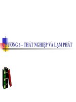 Ch­¬ng VI - ThÊt ngiÖp vµ l¹m ph¸t pptx