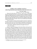 Báo cáo nghiên cứu khoa học 