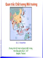 Bài giảng về ô nhiễm môi trường pps