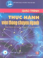 Giáo trình thực hành viễn thông chuyên ngành part 1 pot