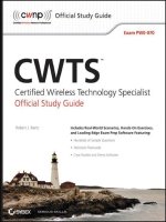 cwts certified wireless technology specialist official study guide exam pw0 070 phần 1 ppt