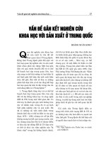 Báo cáo nghiên cứu khoa học 