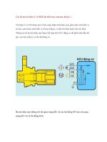 Các bộ tạo tín hiệu G và NE(Cảm biến trục cam,trục khuỷu ) pptx