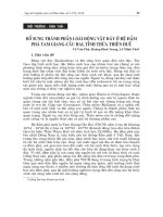 Báo cáo nghiên cứu khoa học 