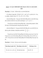 Tiết 19 : CÁC QUÁ TRÌNH BIẾN ĐỔI TRẠNG THÁI CỦA MỘT KHỐI KHÍ pot