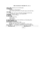 THỰC HÀNH MÁY TÍNH BỎI TÚI (Tiết 73) potx