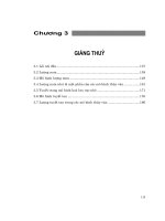 Mô hình toán thủy văn lưu vực nhỏ - Chương 3 potx