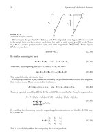 Dynamics of Mechanical Systems 2009 Part 2 potx