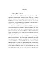 Hoàn thiện cơ chế kiểm soát chi thường xuyên ngân sách nhà nước qua kho bạc nhà nước việt nam ( lấy ví dụ tại kho bạc nhà nước tỉnh nam định)