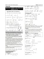 Ôn thi nhanh đại học tham khảo