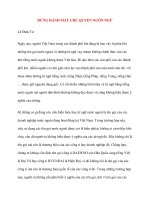 ĐỪNG ĐÁNH MẤT CHỦ QUYỀN NGÔN NGỮ ppsx