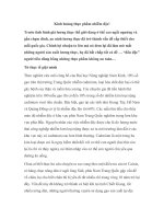 Kinh hoàng thực phẩm nhiễm độc! docx