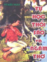 Tự học thổi sáo và ngâm thơ part 1 ppsx