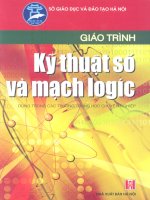 Giáo trình kỹ thuật số và mạch logic part 1 ppsx