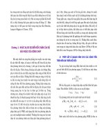 Động lực học ứng dụng về sóng mặt đại dương ( Quyển 1 ) - Chương 3 pdf