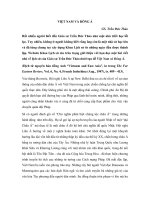 Báo cáo nghiên cứu khoa học 