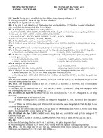 Đề cương ôn tập học kì 1 năm học 2011-2012 môn hóa pdf