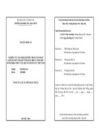 Nghiên cứu xác định chỉ tiêu thuốc nổ nhằm đảm bảo mức độ đập vỡ đất đá hợp lý cho một số mỏ khai thác vật liệu xây dựng của Việt Nam (tóm tắt)