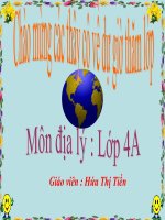 Giáo án điện tử tiểu học môn địa lý 4 pdf