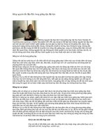 hững nguyên tắc đạo đức trong giảng dạy đại học potx