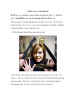 Những rủi ro ở tiệm làm tóc doc