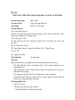 Thiết kế bộ vi điều khiển chuyên dụng phục vụ cho đo và điều khiển