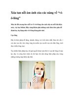 Xóa tan nỗi ám ảnh của các nàng về “viô-lông” pdf