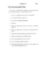 Kỹ năng lập trình ứng dụng với Visual Basic .NET part 5 pptx