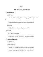 Tiết 23: KHÍ ÁP VÀ GIÓ TRÊN TRÁI ĐẤT. pps