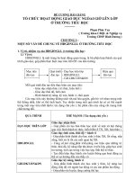 Đề cuông bài giảng: Tổ chức hoạy động giáo dục ngoài giờ lên lớp ở trường tiểu học pps