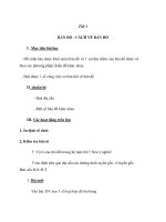 Tiết 3 BẢN ĐỒ - CÁCH VẼ BẢN ĐỒ pptx