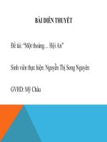 Bài diễn thuyết 