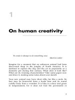 THE ART OF CREATIVE THINKING How to be Innovative and Develop Great Ideas phần 2 ppsx