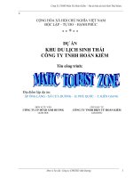 Dự Án CÔNG TY HOÀN KIẾM potx