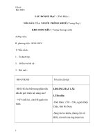 Tiết 48 Đọc thêm LẦU HOÀNG HẠC ( Thôi Hiệu ) potx