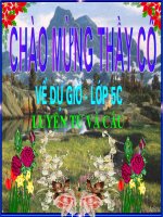 Giáo án điện tử tiểu học: Luyện từ và câu lớp 5 docx