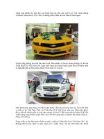 Vắng mặt nhiều tên tuổi lớn của Hiệp hội các nhà sản xuất ô tô Việt Nam nhưng Vietnam Motorshow 2011 vẫn có những điểm nhấn thu hút khách tham quan pdf