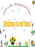 Giáo án điện tử tiểu học môn tiếng anh: Let’s Learn ppsx