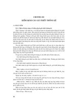 Phân tích thống kê trong thủy văn ( ĐH Quốc Gia HN ) - Chương 3 doc