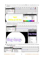 Giáo trình đồ họa: Hướng dẫn thiết kế kỹ xảo trong flim bằng cách sử dụng phần mềm Softimage 3.8 phần 6 pps