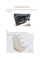 Các Bộ Phận Chức Năng Của Thân Xe docx