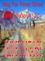 Giáo án điện tử tiểu học: Tiếng anh lớp 5 pot