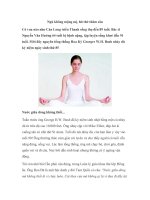 Ngủ không mộng mị, hít thở thâm sâu pps