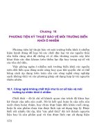 Giáo trình bảo vệ môi trường - Phần 3 Bảo vệ đại dương thế giới - Chương 10 pot