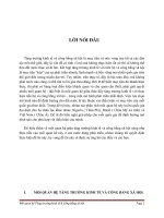 MỐI QUAN HỆ TĂNG TRƯỞNG KINH TẾ VÀ CÔNG BẰNG XÃ HỘI doc