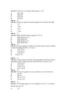 Trắc Nghiệm hóa vô cơ_50 câu docx