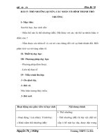 BÀI 17: THỔ NHƯỠNG QUYỂN, CÁC NHÂN TỐ HÌNH THÀNH THỔ NHƯỠNG potx