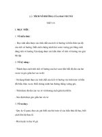 § 2. TÍCH VÔ HƯỚNG CỦA HAI VECTƠ docx