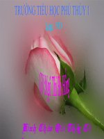 Giáo án điện tử tiểu học môn tiếng anh: Tiếng anh lớp 5 pps